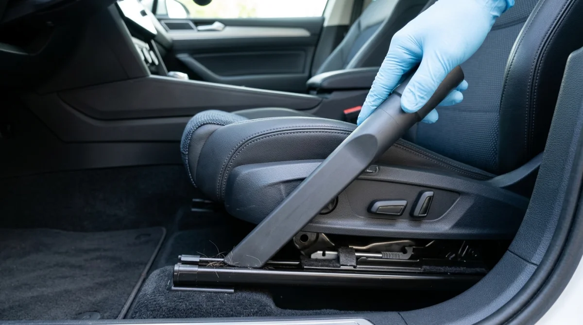 comment enlever les poils de chien dans une voiture