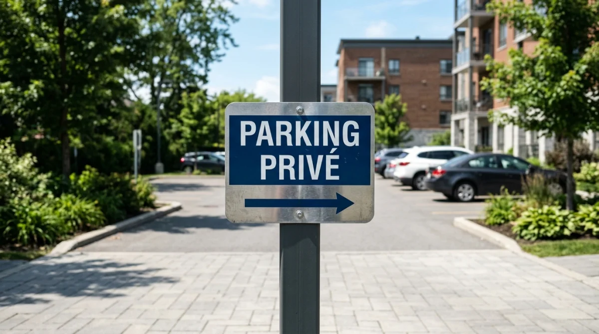 comment faire enlever une voiture sur un parking privé