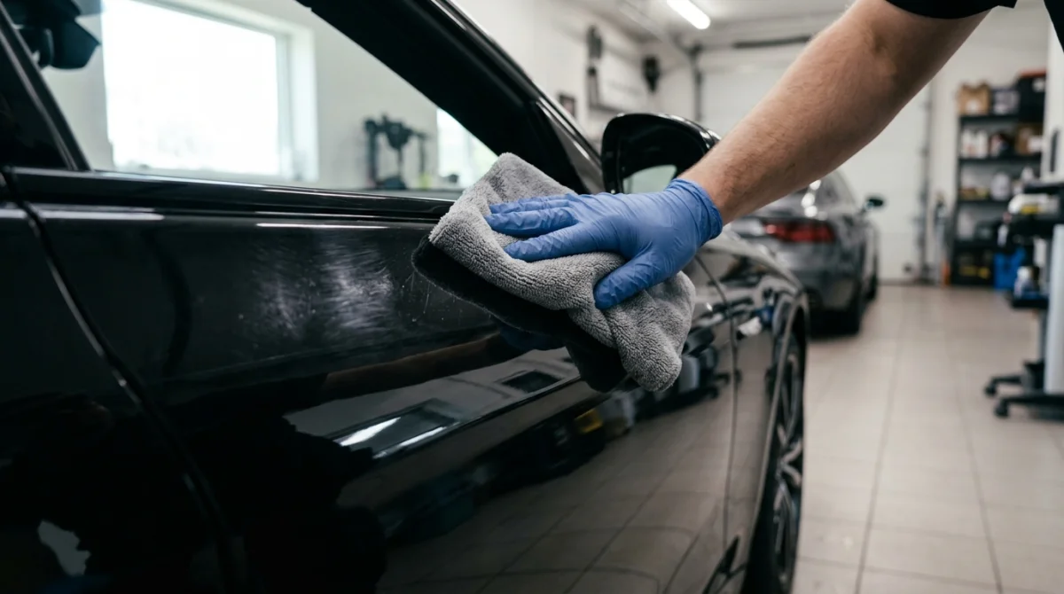 comment enlever les micro rayures sur une voiture noire