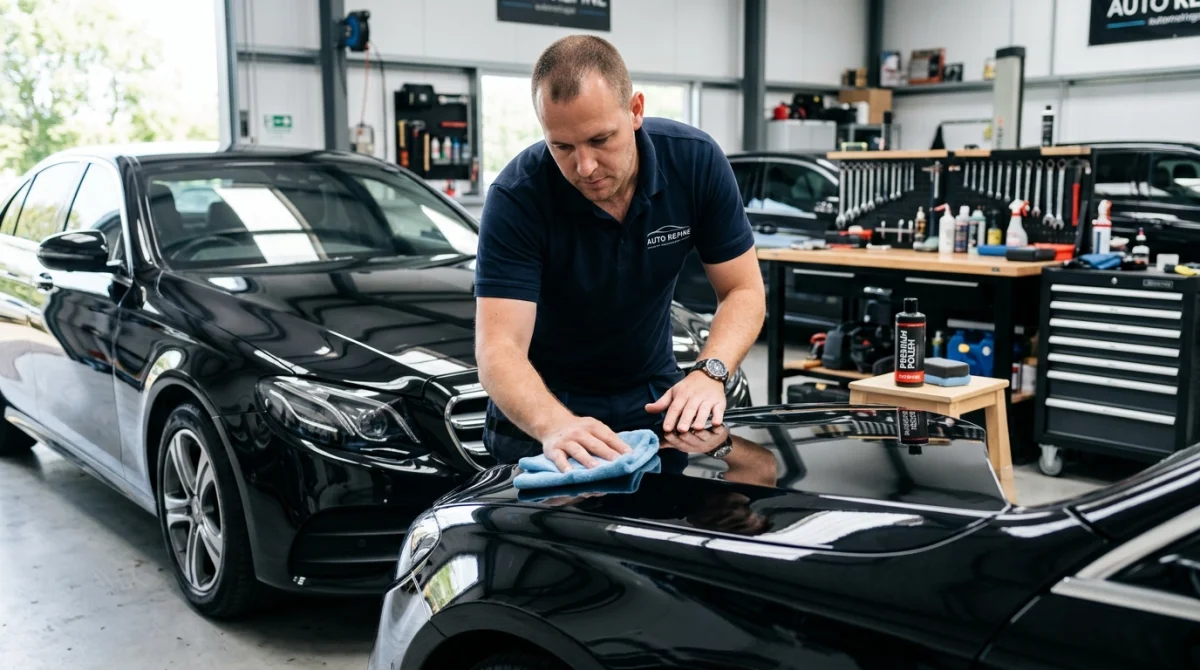 comment enlever les micro rayures sur une voiture noire