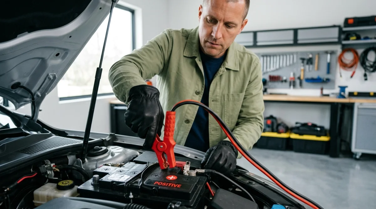 comment démarrer une voiture avec un booster