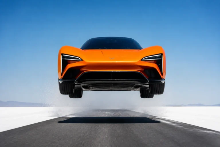 voiture qui saute
